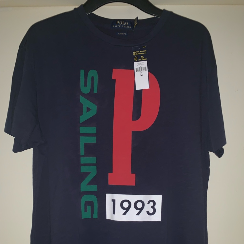 ‼️SOLD‼️POLO Ralph Lauren ‘92 Regatta T Shirt BNWT